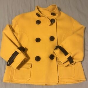UK brand Per Se spring yellow wool blazer
